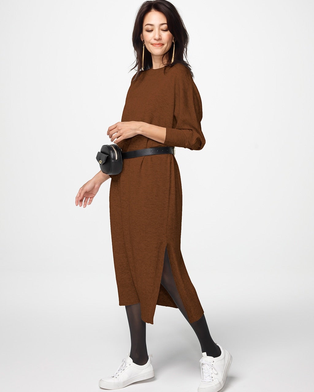 ソフトウール・チュニックワンピース/DoCLASSE