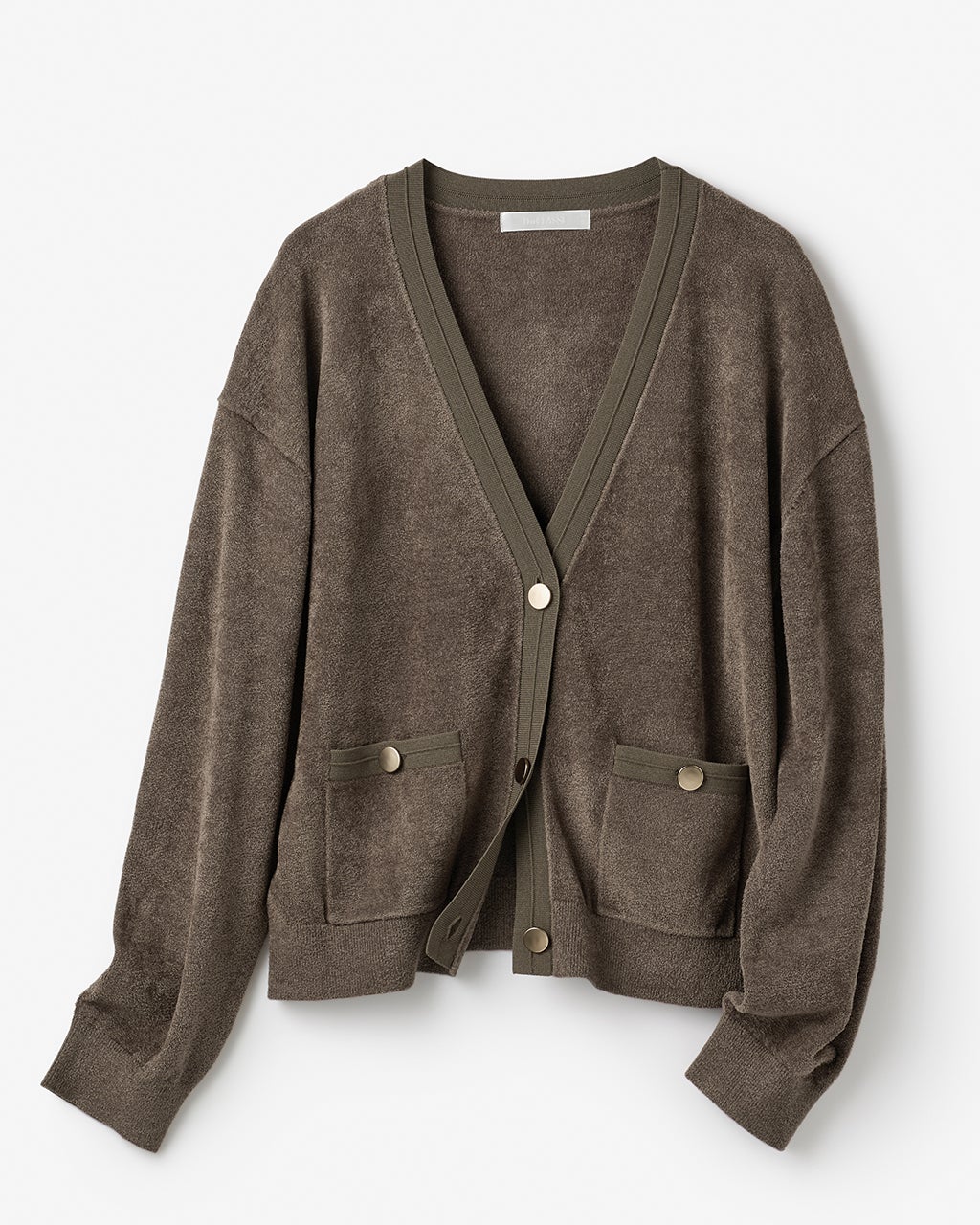 モールニット・Vネックカーディガン/DoCLASSE