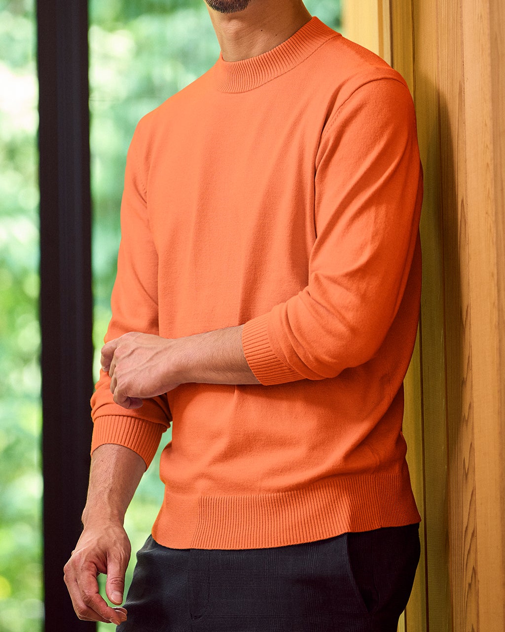 メンズ セーター・ニット（オレンジ）一覧/40代50代からのファッション