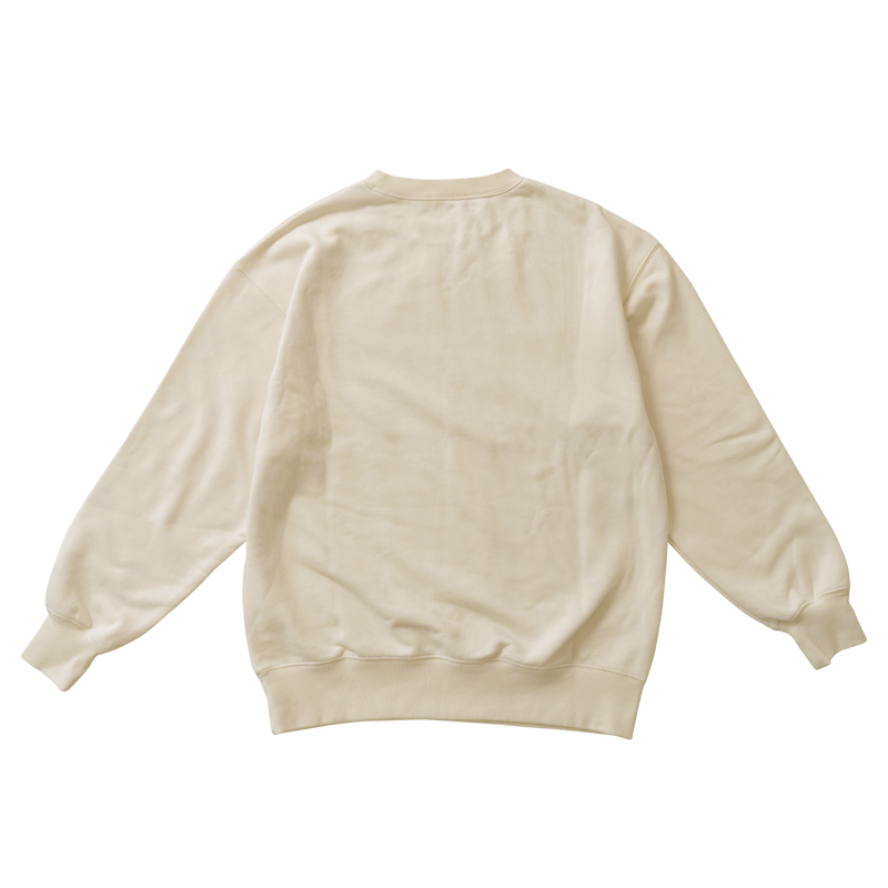 デカロゴスウェット（アイボリー/スミクロ） - DOD（ディーオーディー