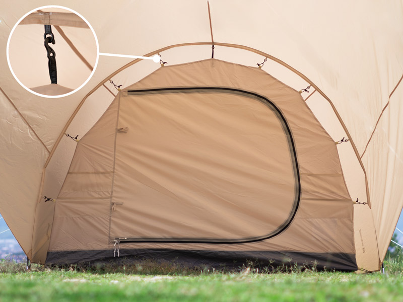 販売終了】カマボコテントスラッシュ T3-015-TN - DOD（ディーオー