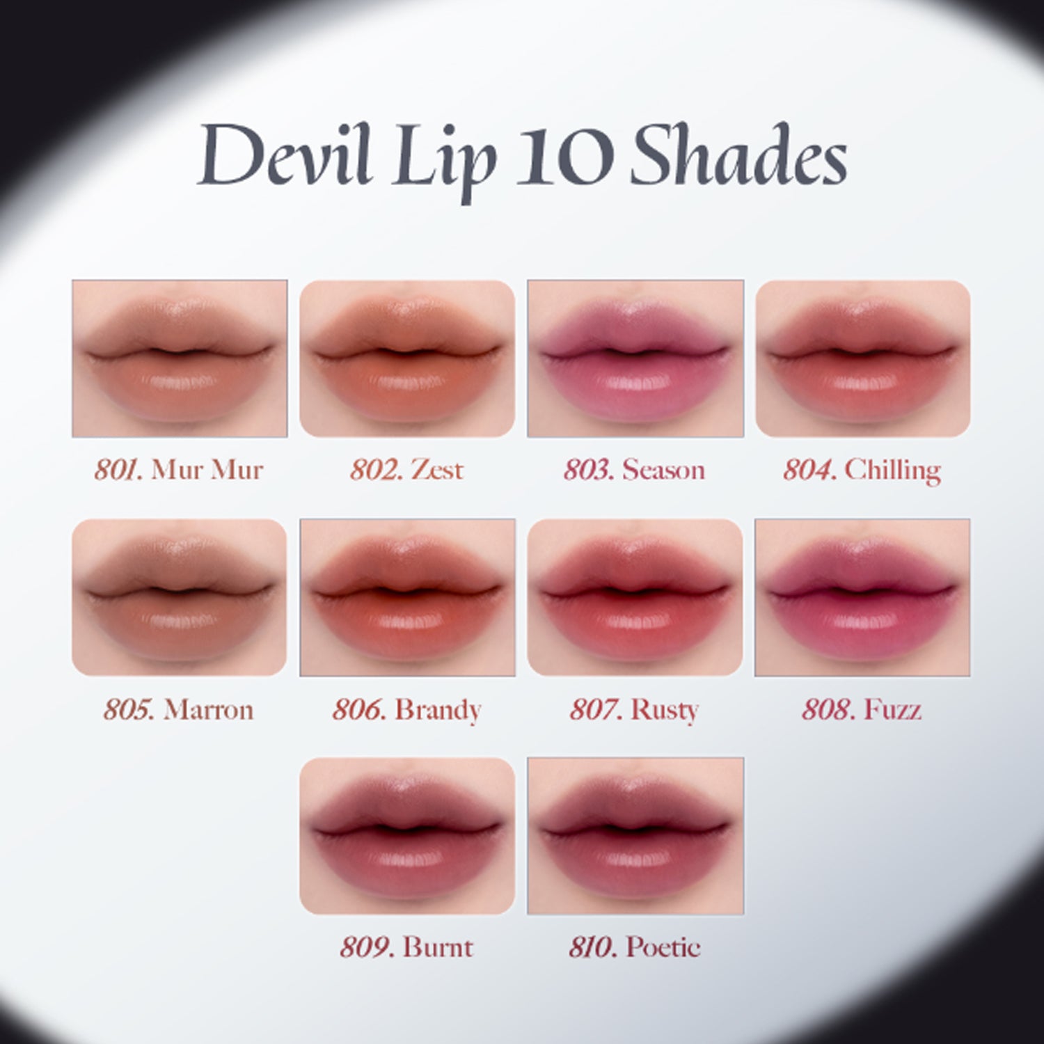Laka Devil Lip (10 Shades) | DODO SKIN – DODOSKIN