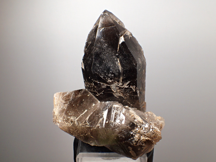 岐阜県ちんの峠産 煙水晶 (Smoky Quartz / Japan) - 鉱物標本販売店