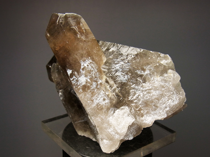 滋賀県田上山産 煙水晶 (Smoky Quartz / Japan) - 鉱物標本販売店