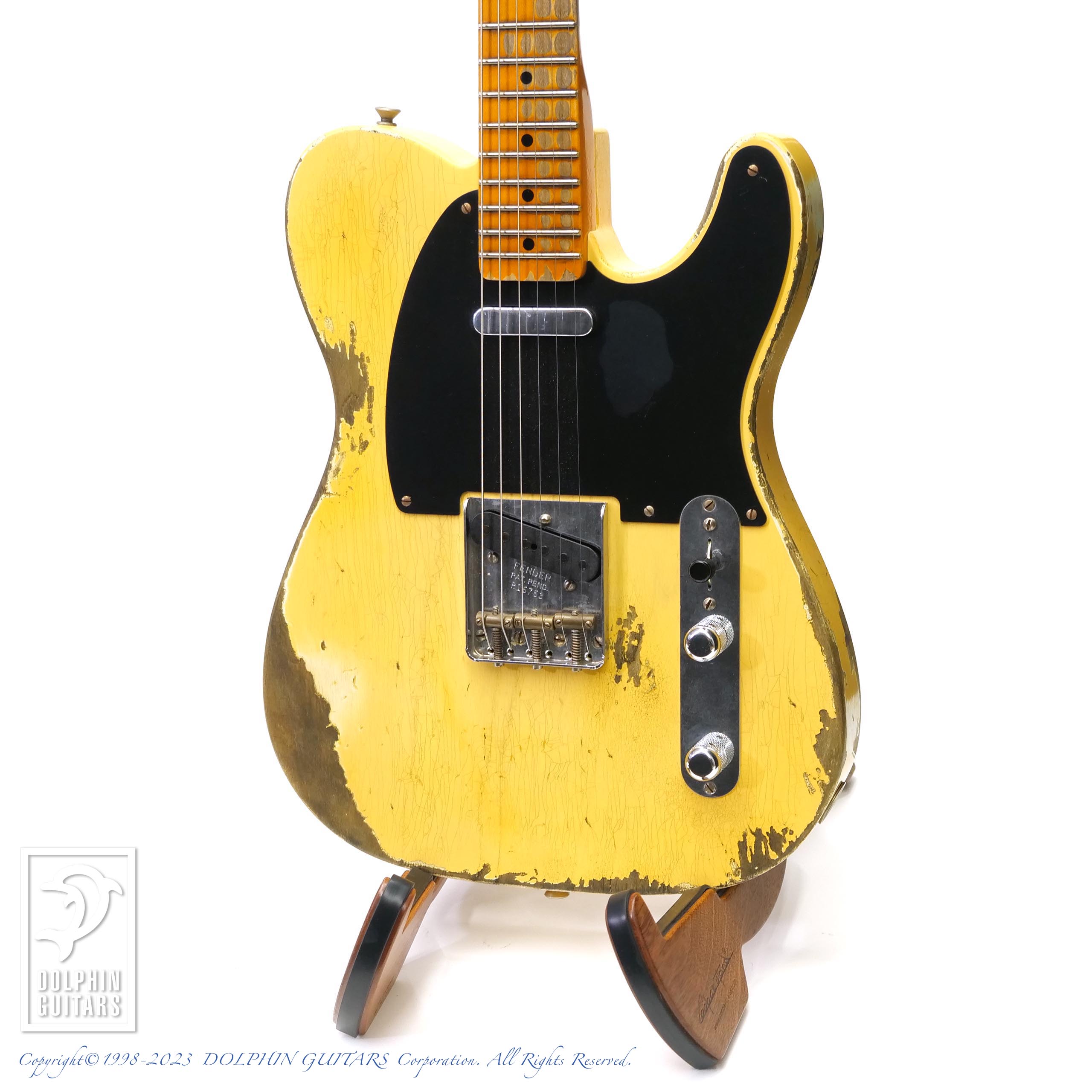 FENDER USA Custom Shop 1952 Telecaster Heavy Relic (Nocaster