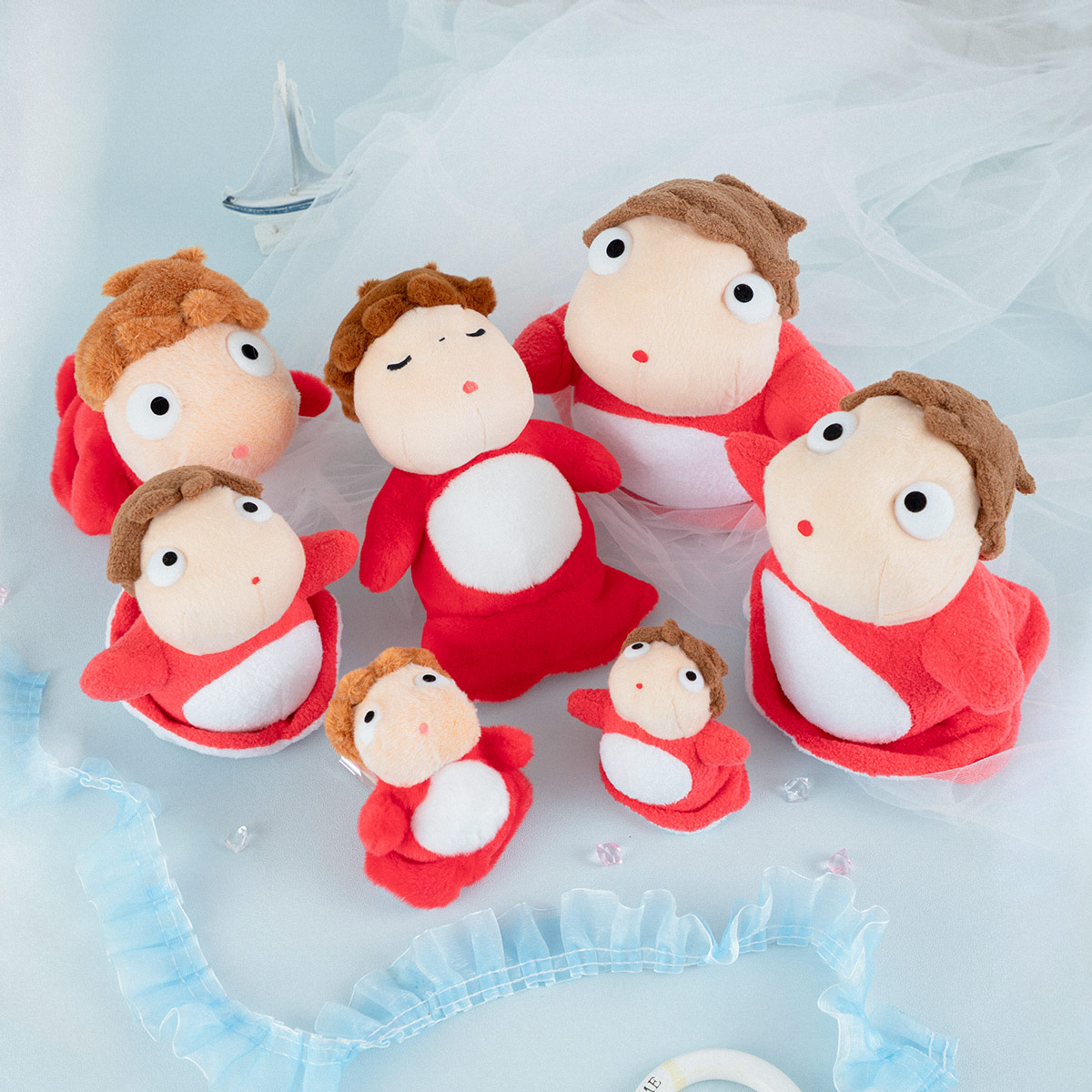 崖の上のポニョ ぬいぐるみ ふかふかポニョ マスコット | どんぐり