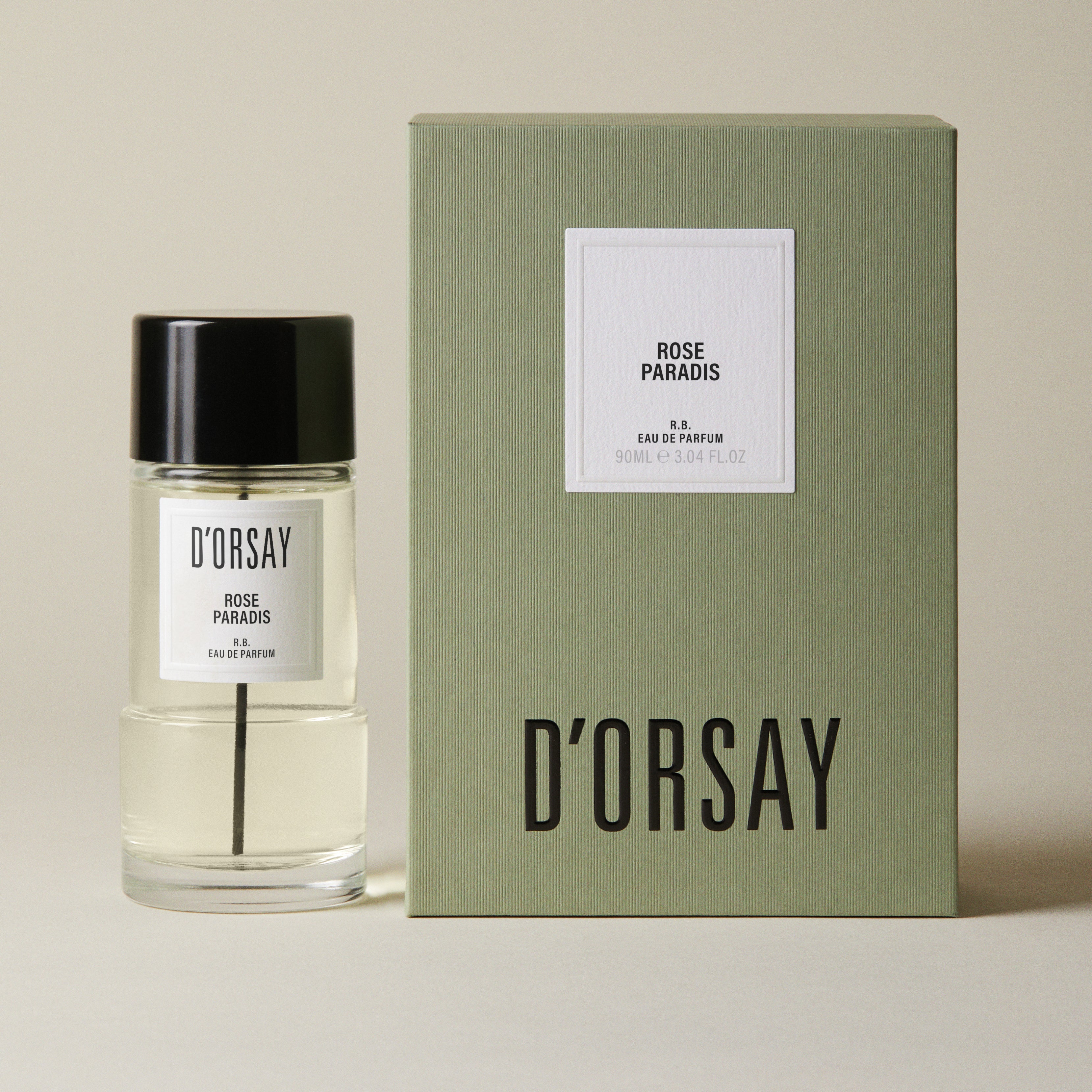 Eau de Parfum ROSE PARADIS. R.B. | Unisex Floral Fragrance