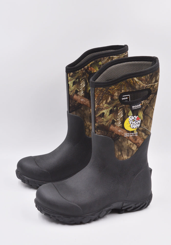 SKY HIGH FARM BOGS WORKWEAR WORKER BOOTS MOSSY OAK | 40%OFF Sale