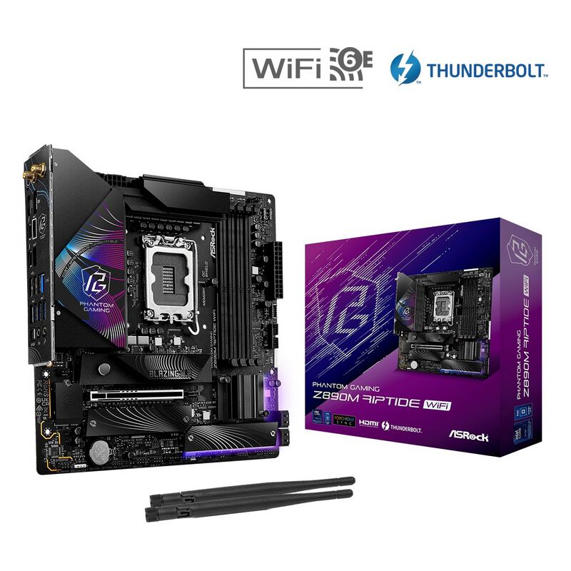 ASRock Z890M Riptide WiFi (Z890 1851 MicroATX) ｜ パソコン通販の