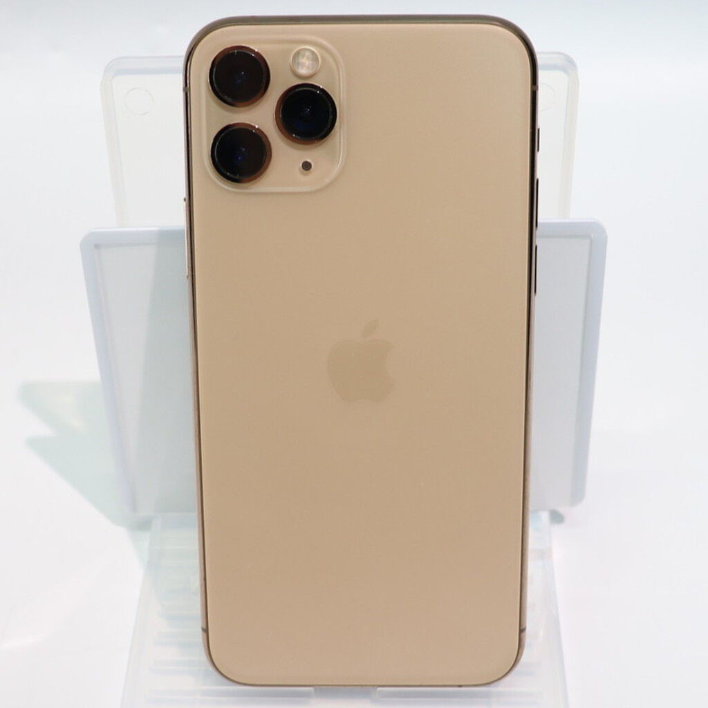中古 【SIMロック解除済み】【au】 Apple iPhone11 Pro 64GB (ゴールド