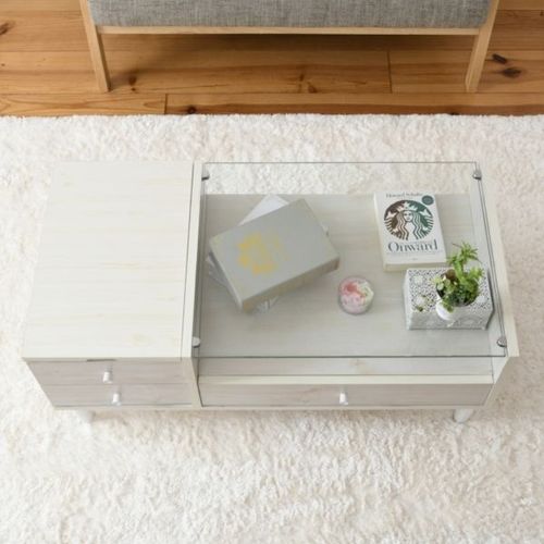 LILY(リリィ) ドレッサーテーブル ホワイト MJ-003WH JK-PLAN