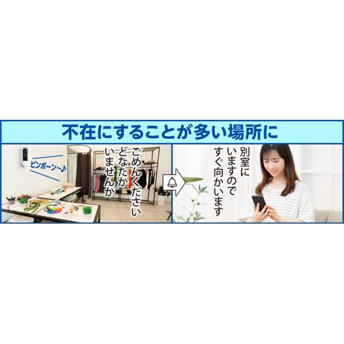 留守でもピンポン2 GS-DB026DTK ダイトク インターホーン