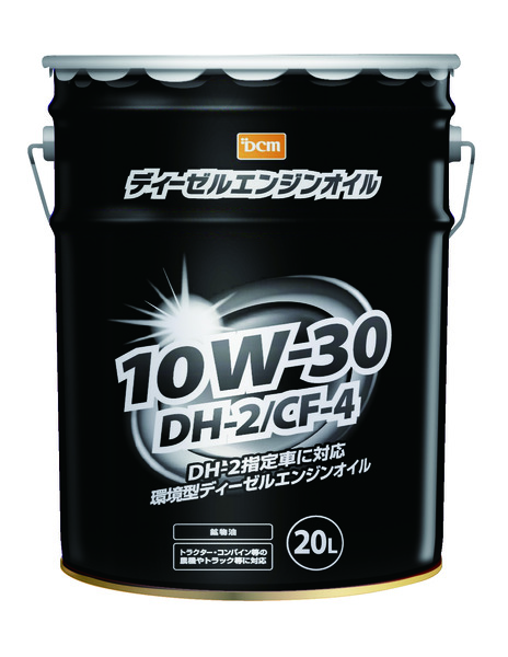 ディーゼルオイル 20L 10W-30 DH2/CF4 DCM ガソリン車用オイル