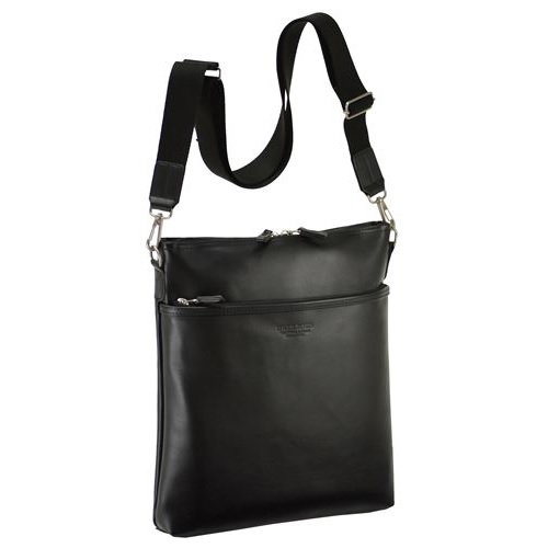 合皮ショルダーバッグ(大) 1644401 BRELIOUS ビジネスバック 大寸 黒