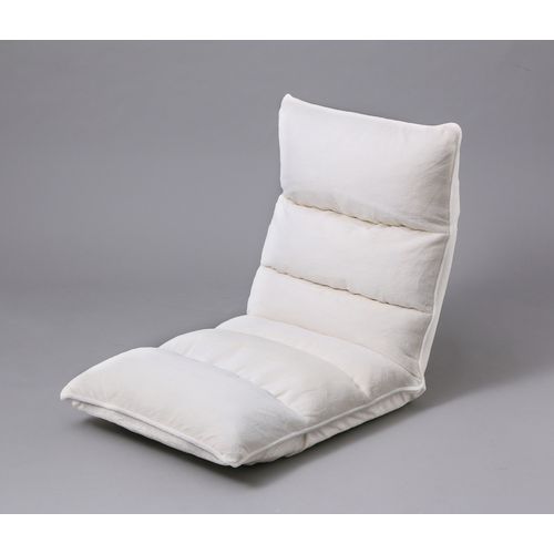 フロアチェア 低反発 ZCR-2アイボリー アイリスオーヤマ 座椅子