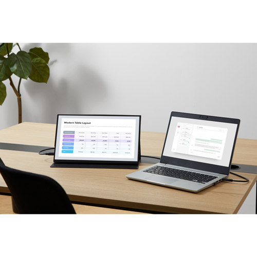 ポータブルモニター 15.6inch DP-EF164S-B アイリスオーヤマ PC周辺