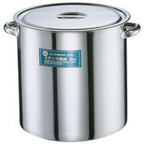 SA18-8寸胴鍋(目盛付) 27cm TKG ステンレス鍋 容量14(L