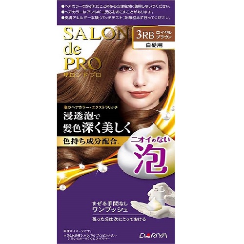 SP泡のヘアカラーER 4ライトブラウン サロンドプロ 染毛剤