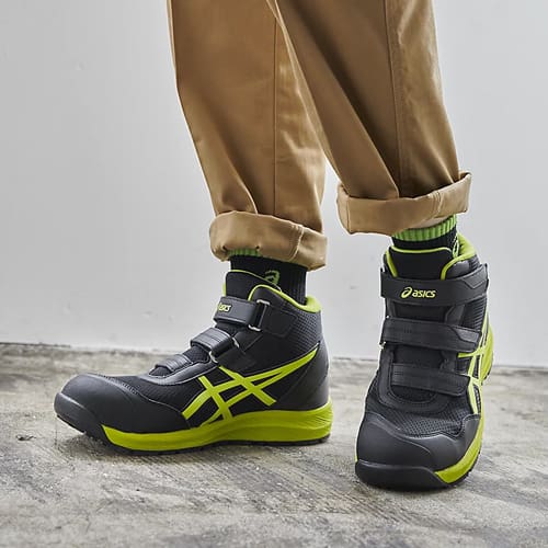 ウィンジョブCP216 ブラックXネオンライム 1273A076.00123.0