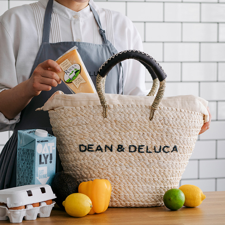 終売＞DEAN＆DELUCA×BEAMS COUTURE 保冷カゴバッグ 小 | DEAN & DELUCA