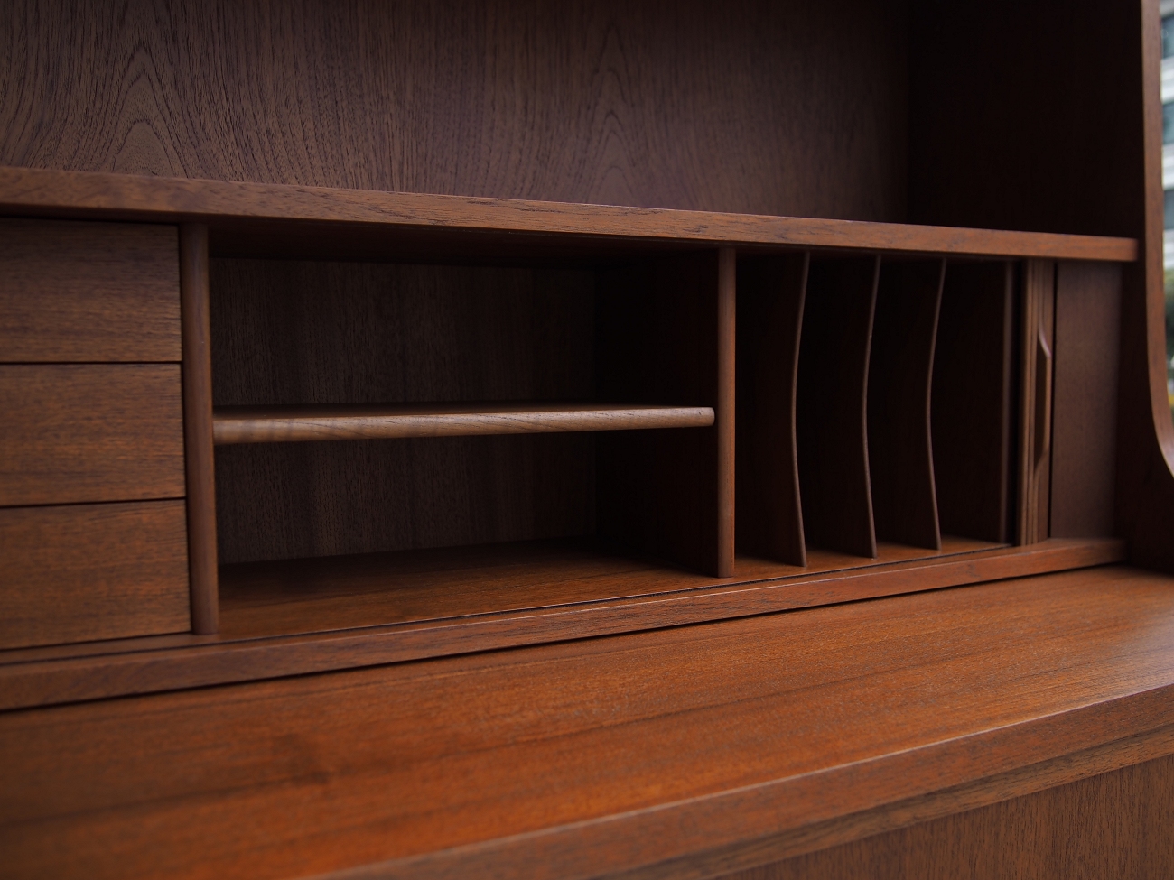 Johannes sorth teak book shelf Bornholms Mobelfabrik / チーク