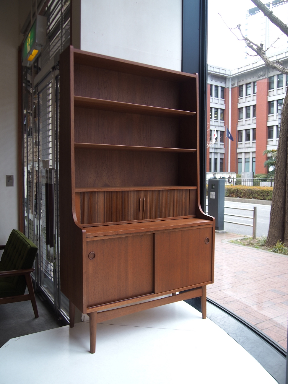 Johannes sorth teak book shelf Bornholms Mobelfabrik / チーク