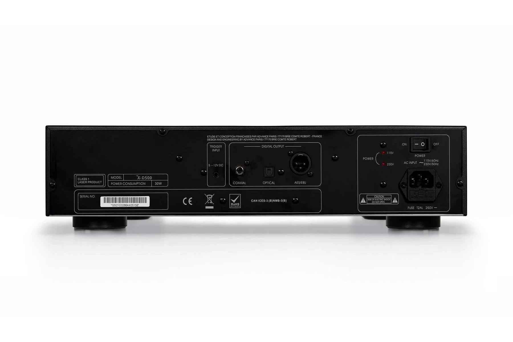 Advance Paris X-D500 CD Transport - Dedicated Audio