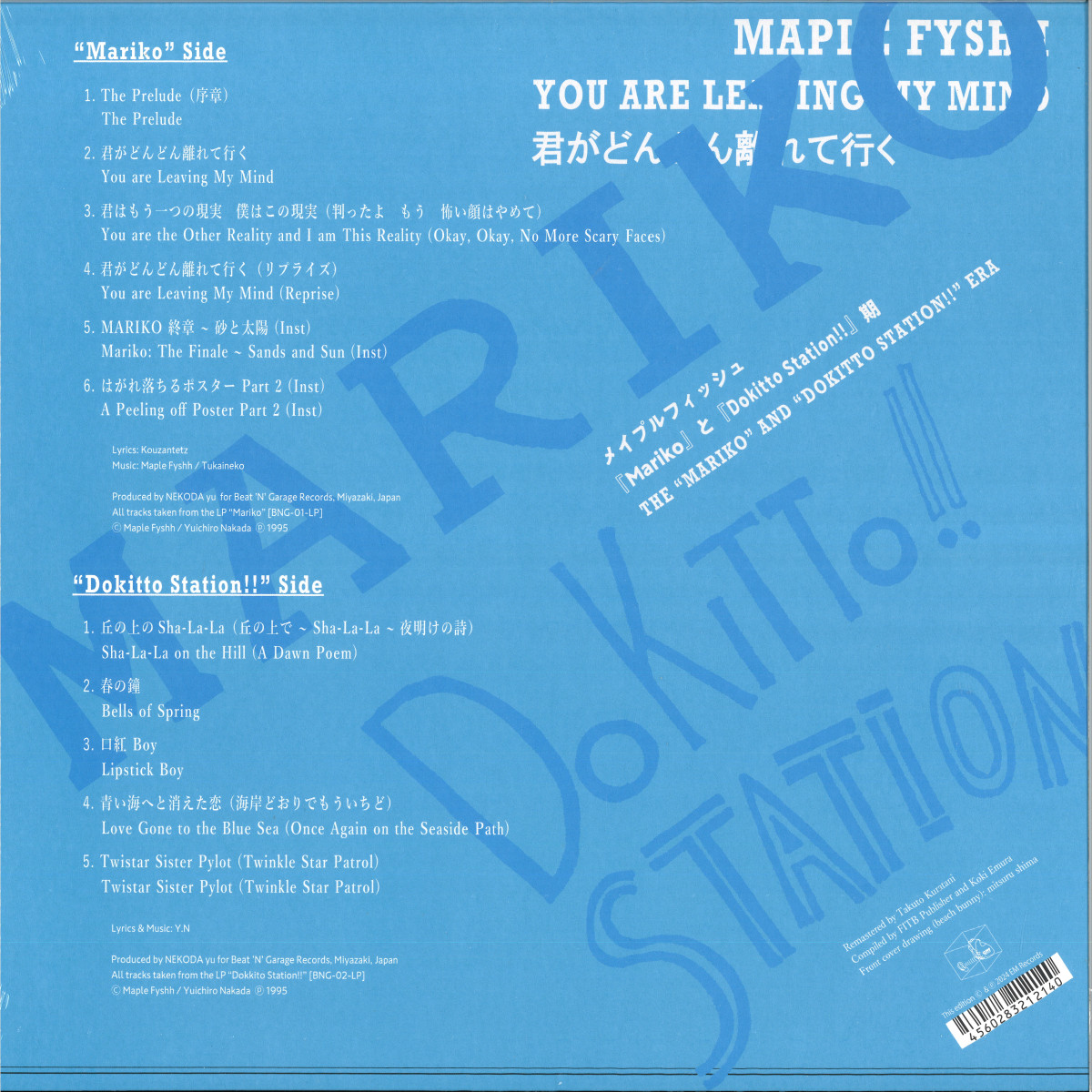 MAPLE FYSHH - YOU ARE LEAVING MY MIND: THE MARIKO AND DOKITTO