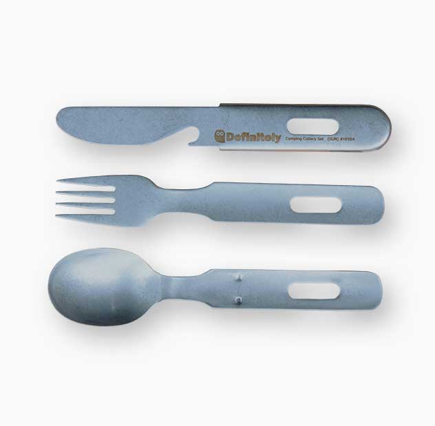 Definitely-Camping Cutlery Set SUN（カトラリーセット）