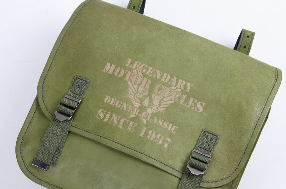 SB-78 ミリタリーテイストレザーサドルバッグ | DEGNER