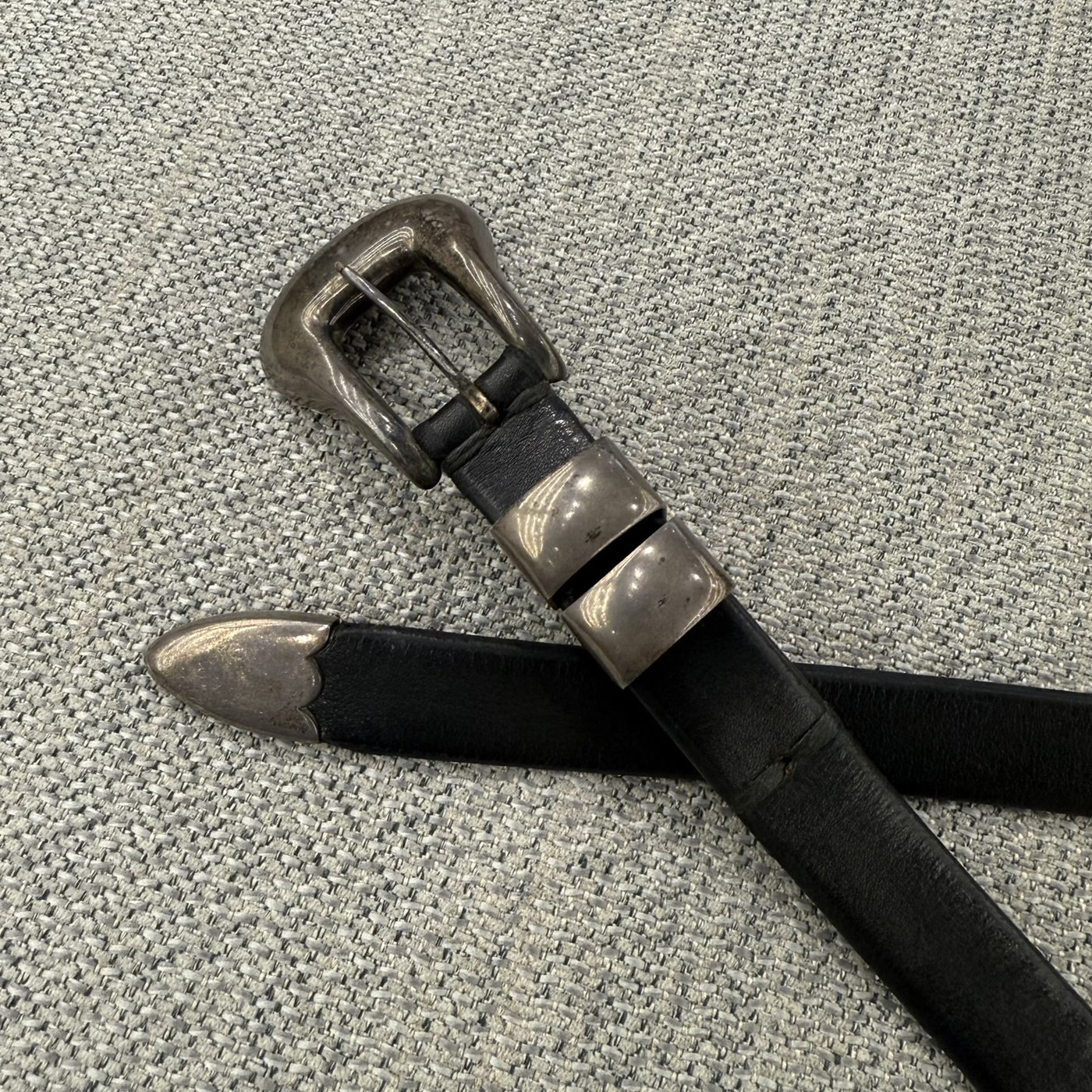 ゴローズ goro's [希少]プレーン4点式ベルト(黒)※革ほぼ新品 – DELTAone