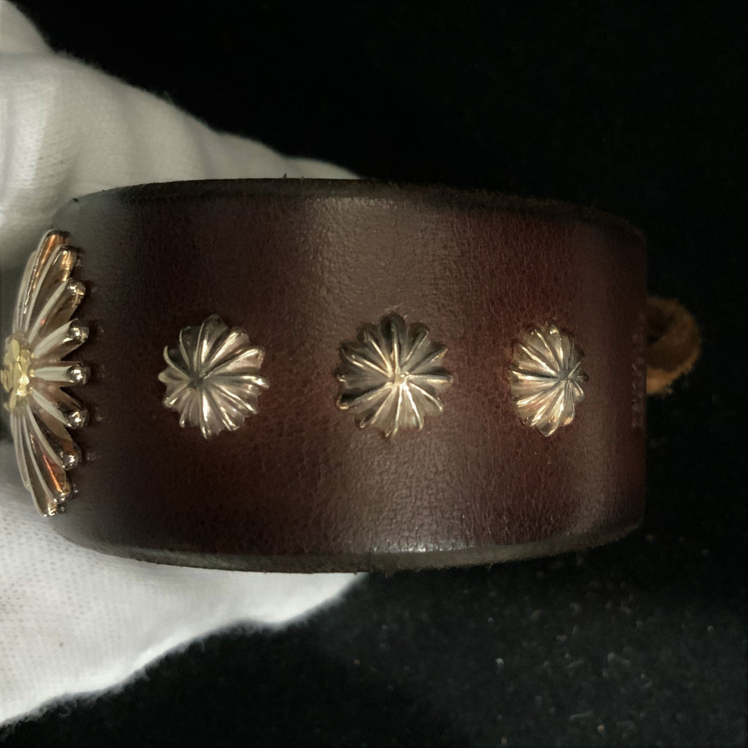 ゴローズ goro's [新品]K18付ウニコンチョ革ブレス(焦茶） – DELTAone