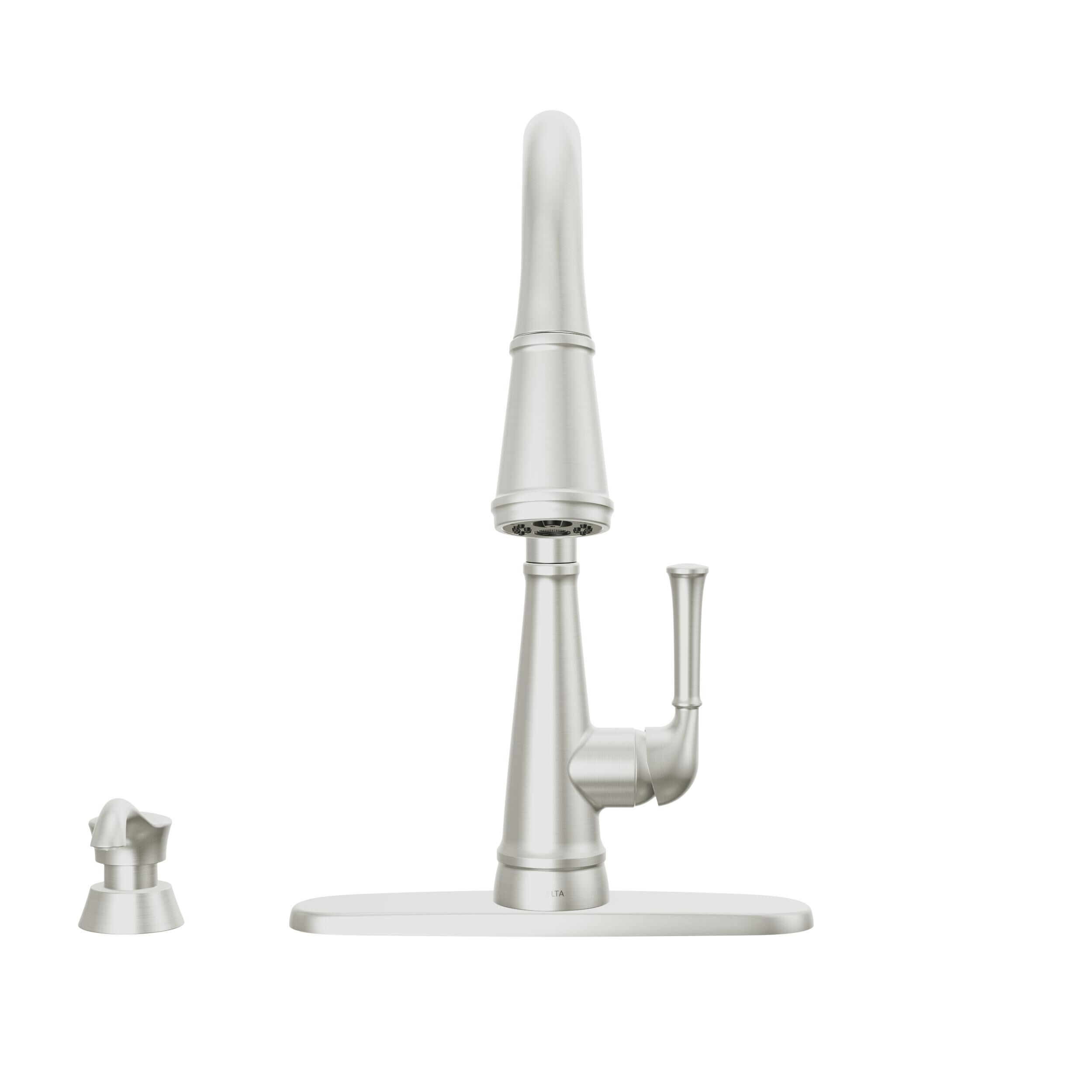 Pull-Down Kitchen Faucet w/Soap (Recertified) in Spotshield