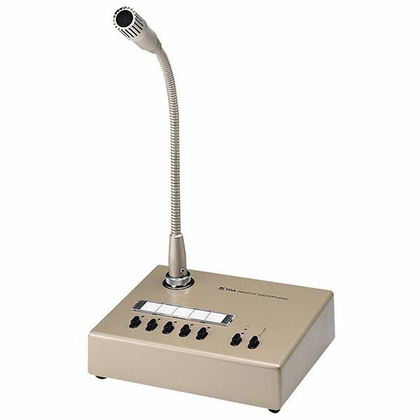 RM-105 TOA リモートマイク 5局 放送設備等の通販情報 - 電池屋