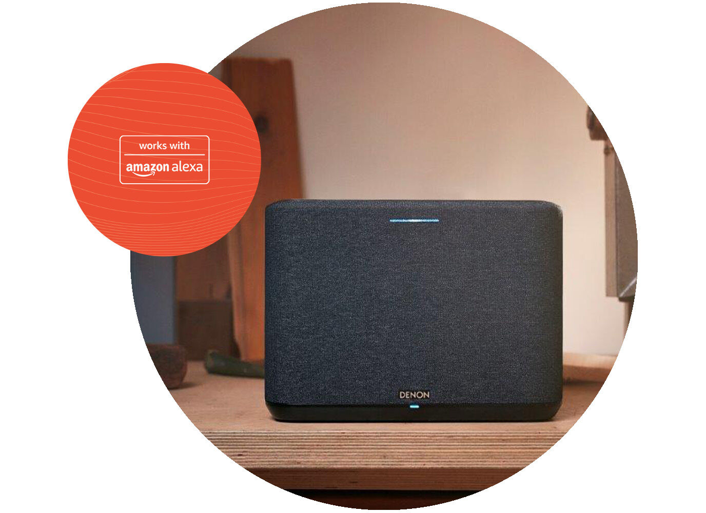 Denon Home 250 - Mid-size Smart Speaker Powered by HEOS™ | Denon