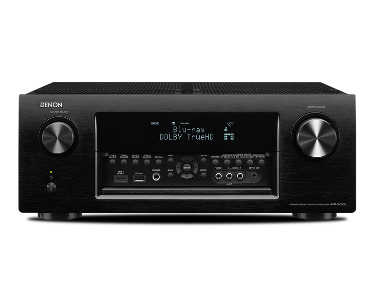 AVR-X4000 - 7.2 Ch. 125W 4K AV Receiver | Denon - United States