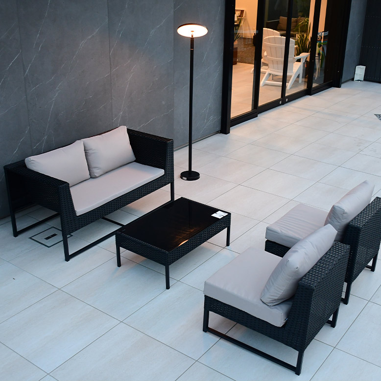 ロンピカーポ ガーデンソファ 4点セット