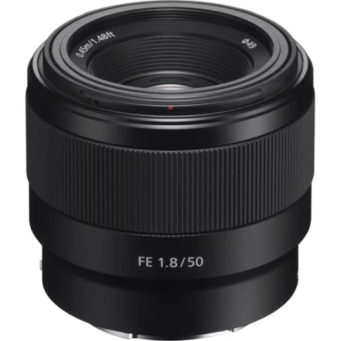 Sony FE 50mm f/1.8 Full-Frame Lens, E Mount (SEL50F18F) – Design Info