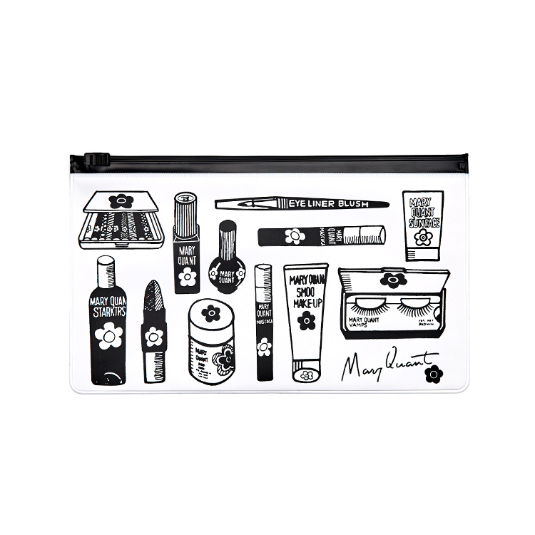 制作事例｜女性向けのおしゃれなノベルティ（MARY QUANT）- 販促品