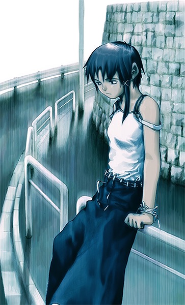 serial experiments lain 007 | Anique,