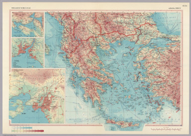 Albania, Greece. Pergamon World Atlas. - David Rumsey Historical