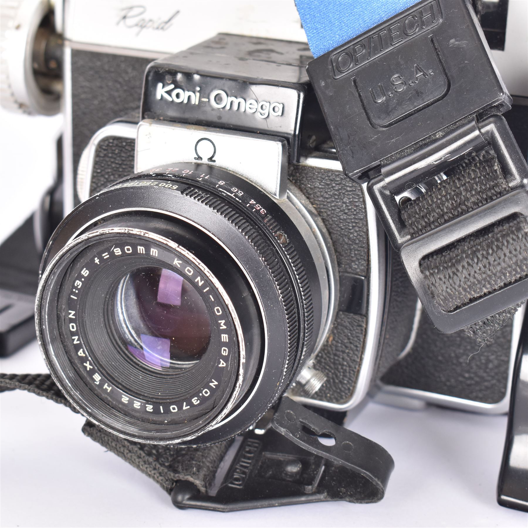 Konica Koni-Omega Rapid medium format rangefinder camera serial no