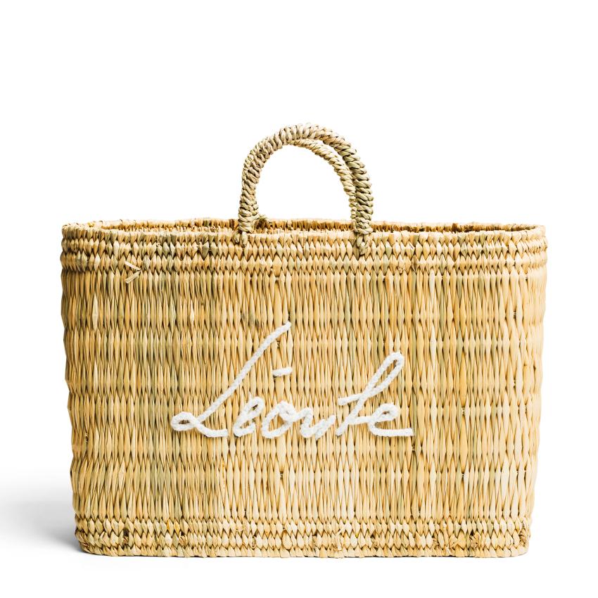 Love Rectangle Basket Bag - Navy | Daylesford Organic