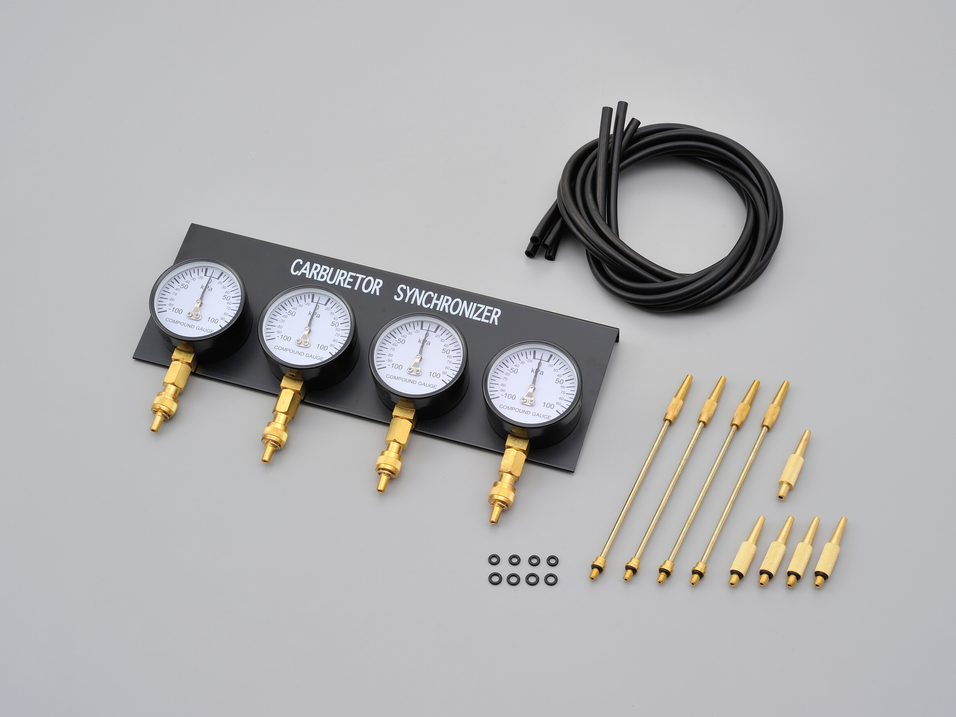 4連バキュームゲージ セット｜株式会社デイトナ