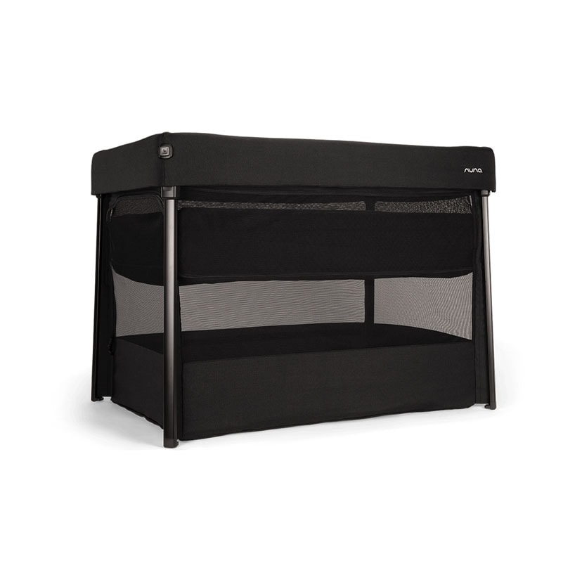 nuna ベビーベッド パール/キャビア(キャビア): 家具・インテリア雑貨