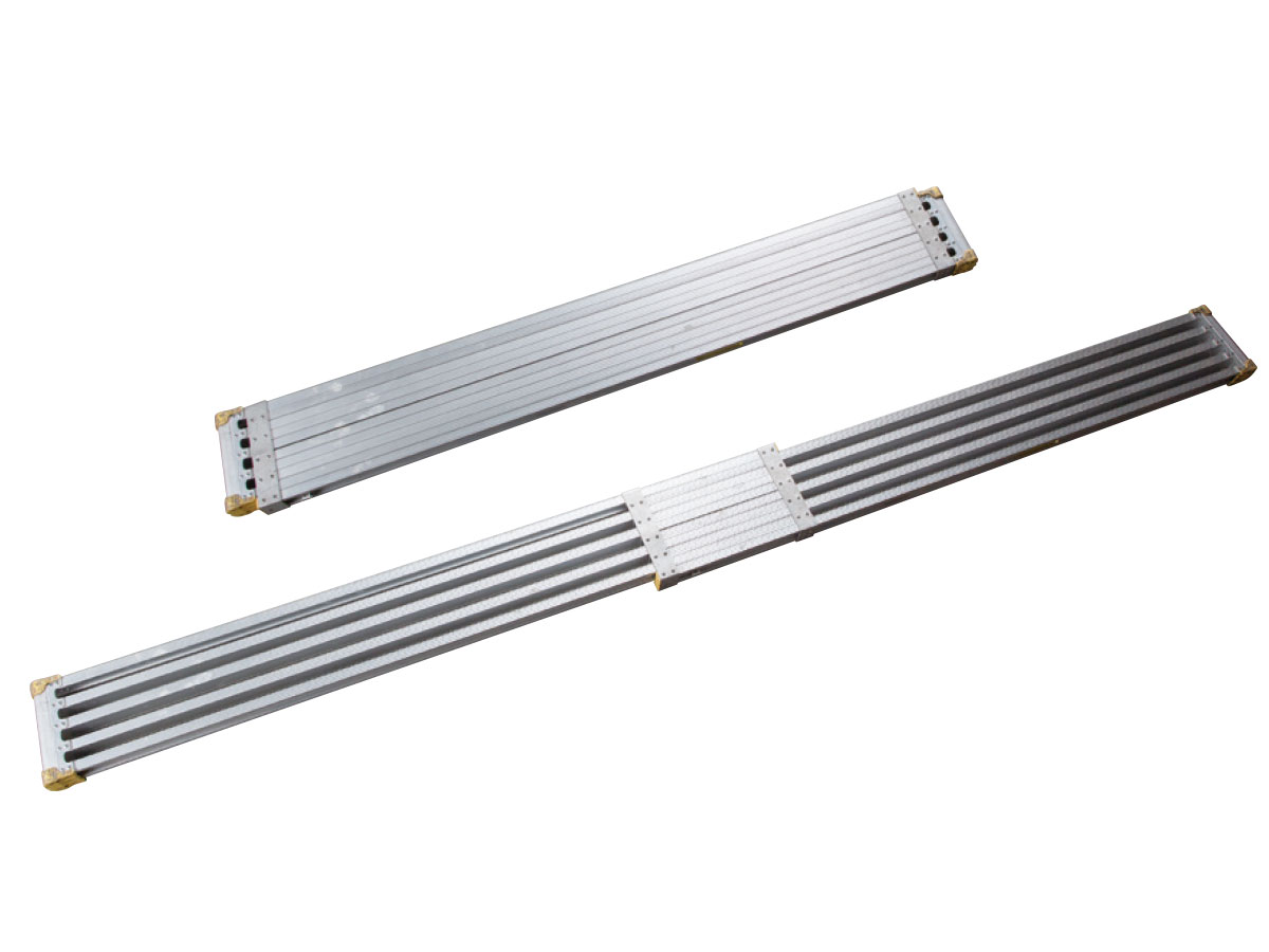 アルミ伸縮足場板 - 大同機械-DAIDOC | 建設・仮設機材(レンタル・販売)