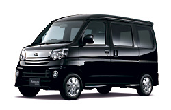 ダイハツ軽乗用車「アトレーワゴン」の特別仕様車「ブラック