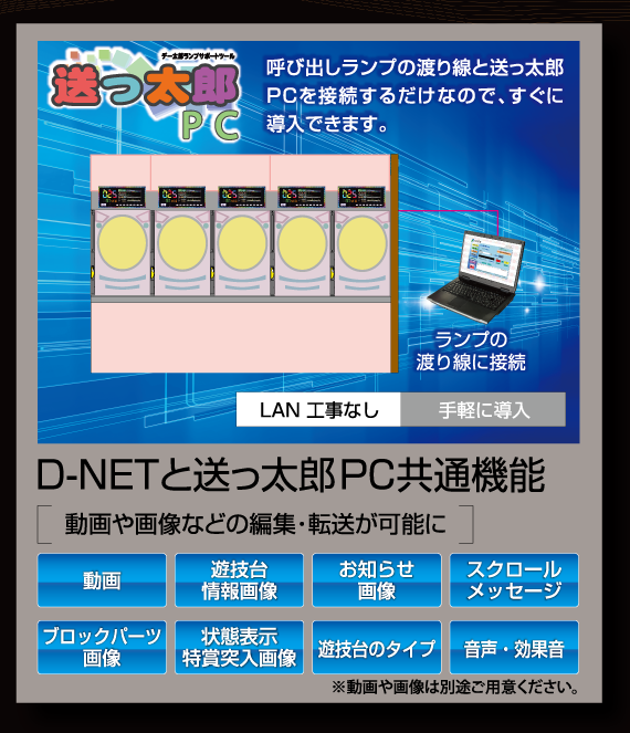 大一電機産業株式会社｜製品情報：デー太郎NOTE EVOLUTION