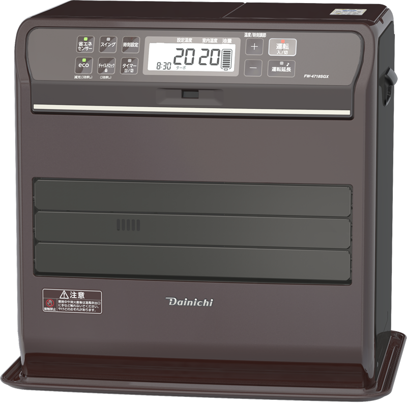 LS TYPE：特長 | 家庭用石油ファンヒーター | ダイニチ工業株式会社