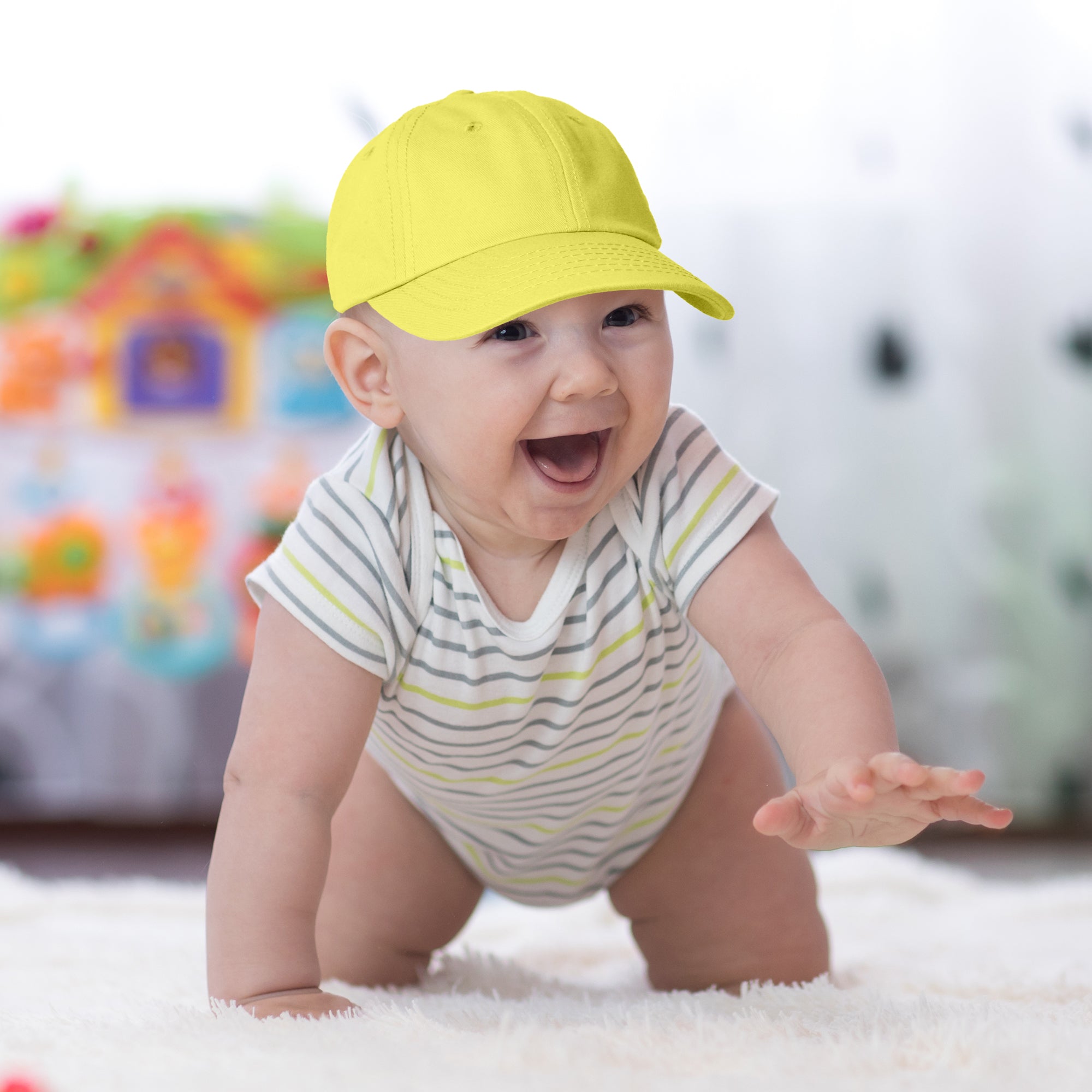 Baby Infant Baseball Cap - Cute And Comfortable Hat – Dalix